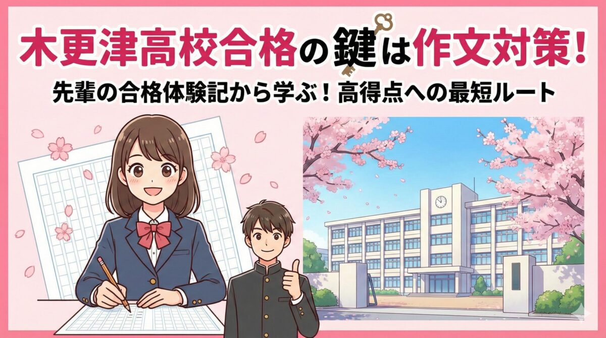 木更津高校合格の鍵は作文対策