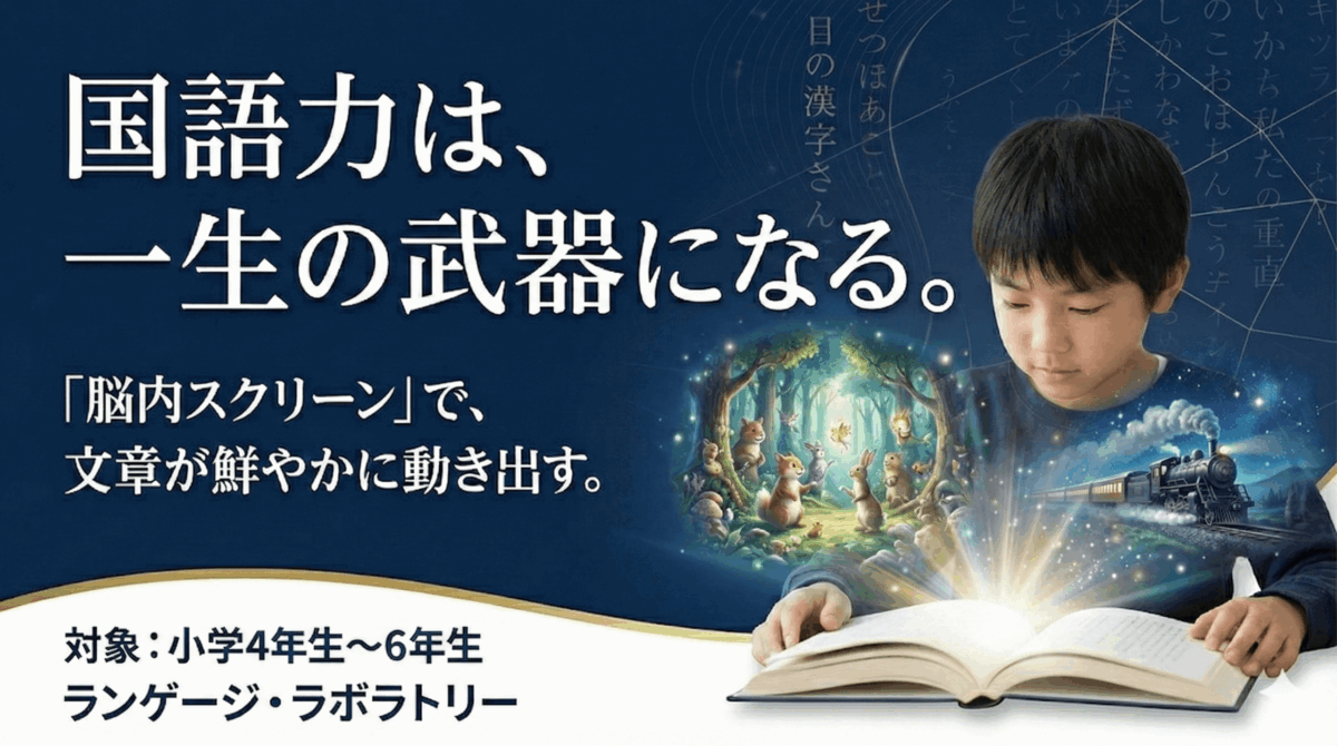 館山市の小学生向け国語講座 ランゲージ・ラボラトリー scaled